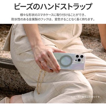 Coehl コーエル ハンドストラップ GOLDILOCKS 耐水性フック 丈夫 ナイロン製ストリング シャンパンゴールド MSソリューションズ