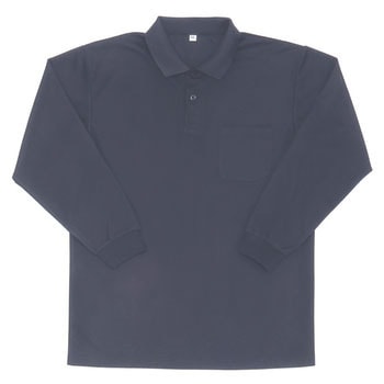 【加工可】吸汗速乾 長袖ポロシャツ アタックベース