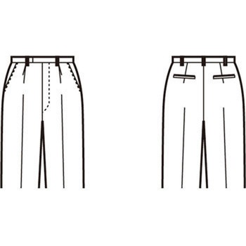 ファインプレーン パンツ FP6006 フォーク(Nuovo)