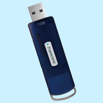 スライド式USBメモリー トランセンド