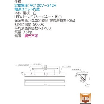 LEDベースライト+LEDバーセット TENQOOシリーズ コーナー灯