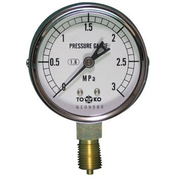 一般圧力計 A形Φ60 TOKO(東洋計器興業)