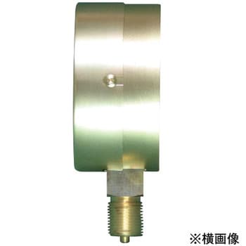 AT3/8G 75×1MPa×-0.1MPa(普及形) 一般連成計A形Φ75 1個 TOKO(東洋計器