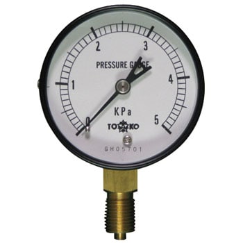 微圧計Φ60(チャンバー式) TOKO(東洋計器興業)