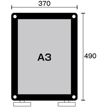 カウンターブラックスタンド 常磐精工
