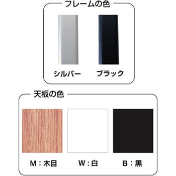 BSGTB450×800-A1-W ブラックサインテーブルA1 1台 常磐精工 【通販