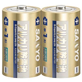 アルカリ乾電池 Dシリーズ SANYO アルカリ乾電池(単1形) 【通販