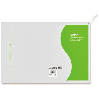ポリエチレン袋0.03mm 紐付 SWAN