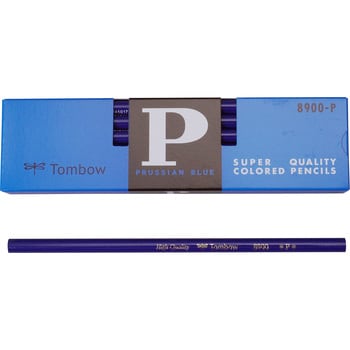 8900P 青鉛筆 あいいろ トンボ鉛筆 一般用 芯色:藍 本体 - 【通販