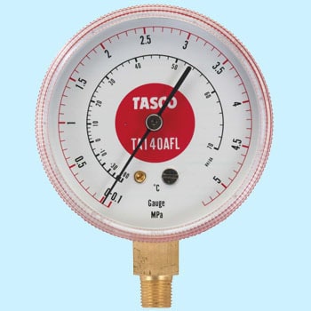 TA140AFL R410A 高精度圧力計(高圧側) 1個 タスコ(TASCO) 【通販サイト