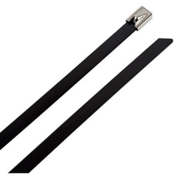 RS PRO 結束バンド， 800mm x 4.6 mm， 黒， 316 ステンレス鋼 RS PRO
