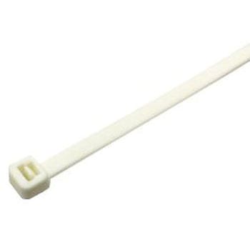 RS PRO 結束バンド， 368mm x 4.8mm， 白， ナイロン 66 RS PRO