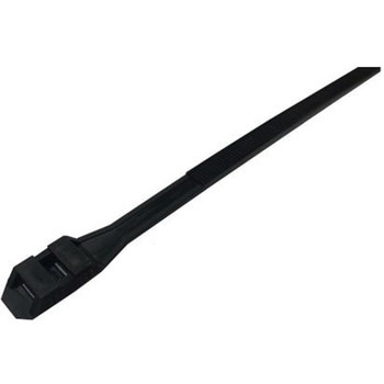 RS PRO 結束バンド， 360mm x 9mm， 黒， ナイロン 12 RS PRO