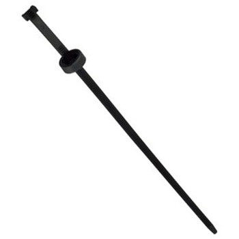 RS PRO 結束バンド， 304mm x 6.2mm， 黒， ナイロン 66 RS PRO