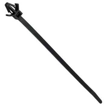 RS PRO 結束バンド， 170mm x 4.8mm， 黒， ナイロン 66 RS PRO