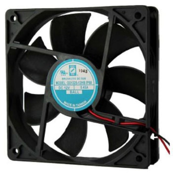 RS PRO 軸流ファン 電源電圧：24 V dc， DC， 120 x 120 x 25mm RS PRO