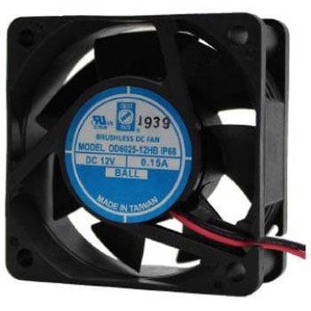 RS PRO 軸流ファン 電源電圧：12 V dc， DC， 60 x 60 x 25mm RS PRO
