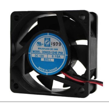 RS PRO 軸流ファン 電源電圧：24 V dc， DC， 60 x 60 x 25mm RS PRO