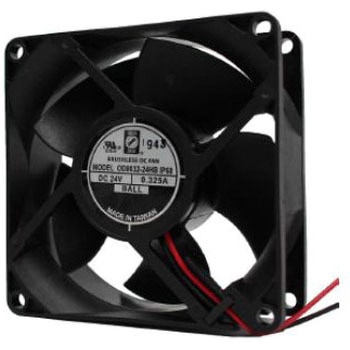 RS PRO 軸流ファン 電源電圧：24 V dc， DC， 80 x 80 x 32mm RS PRO