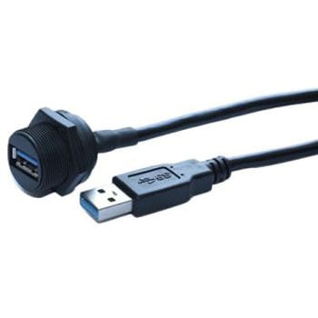 RS PRO USBコネクタ Type-A A， メス パネルマウント RS PRO