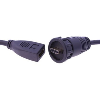 RS PRO HDMIケーブル 長さ：2m， コネクタ A：オス， コネクタ B：メス RS PRO
