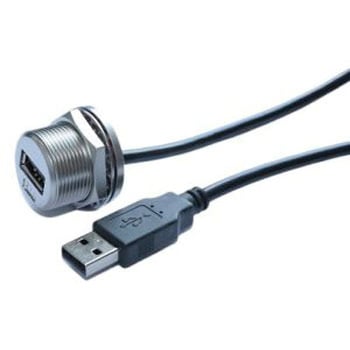 RS PRO USBコネクタ Type-A A， メス パネルマウント RS PRO