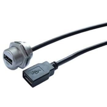 RS PRO USBコネクタ Type-A A， メス パネルマウント RS PRO