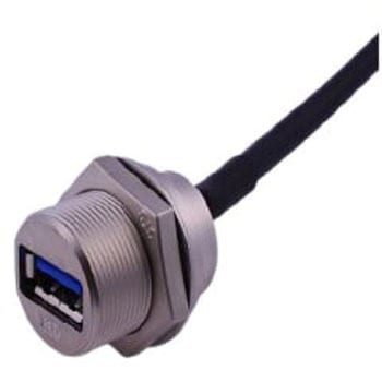 RS PRO USBコネクタ Type-A A， メス パネルマウント RS PRO