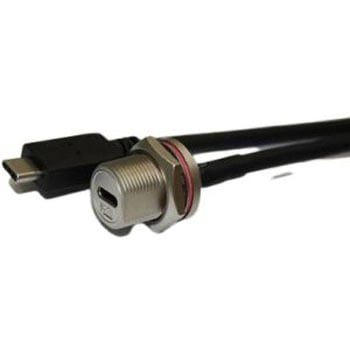 RS PRO USBコネクタ Type-C C， メス パネルマウント RS PRO