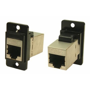 RS PRO RJ45 モジュラーコネクタ， ソケット， RJ45コネクタ， パネルマウント， Cat5e RS PRO