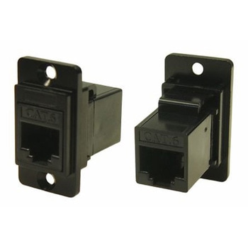 RS PRO RJ45 モジュラーコネクタ， ソケット， RJ45コネクタ， パネルマウント， Cat6 RS PRO