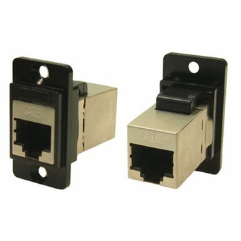 RS PRO RJ45 モジュラーコネクタ， ソケット， RJ45コネクタ， パネルマウント， Cat6 RS PRO