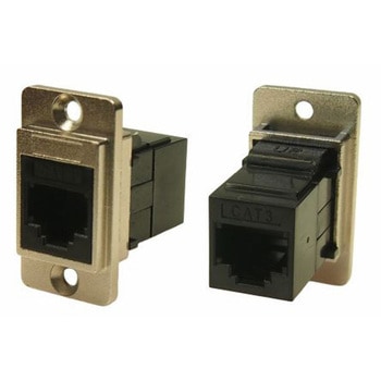 RS PRO RJ11コネクタ， ソケット， RJ11コネクタ， パネルマウント， Cat3 RS PRO