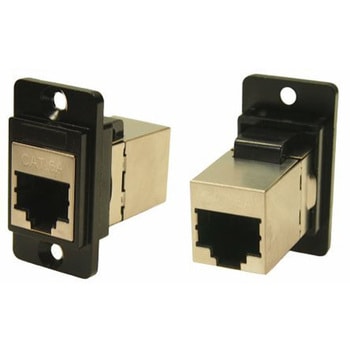 RS PRO RJ45 モジュラーコネクタ， ソケット， RJ45コネクタ， パネルマウント， Cat6a RS PRO