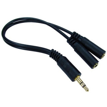 RS PRO AUXケーブル 3.5 mmステレオジャック 3.5 mmステレオジャック x 2 200mm RS PRO