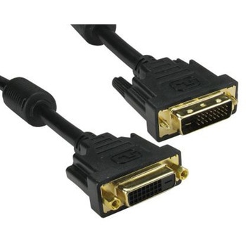 2MTR DVI-D DUAL LINK M-F BLACK + GOLD CO RS PRO