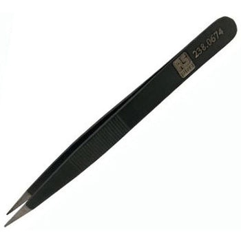 RS PRO ピンセット， 低炭素オーステナイト鋼， たいへん薄型 RS PRO