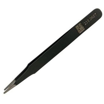 RS PRO ピンセット， 低炭素オーステナイト鋼， 抗酸耐性あり， フラット； ラウンド RS PRO