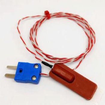 RS PRO ゴムパッチ熱電対センサ， ， Kタイプ， プローブ径:40 x 13 x 5mm， プローブ長さ:2m RS PRO