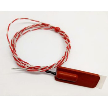 RS PRO ゴムパッチ熱電対センサ， ， Kタイプ， プローブ径:40 x 13 x 5mm， プローブ長さ:2m RS PRO