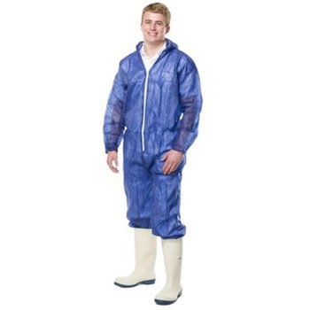 RS PRO Disposable Zip Fastening Coverall RS PRO