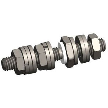 RS PRO アースナット アーススタッド ステンレス鋼 30mm x 3.2mm M4 RS PRO