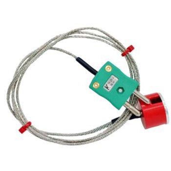RS PRO ボタンマグネット熱電対センサ， ， Kタイプ， プローブ径:1インチ， プローブ長さ:3m RS PRO