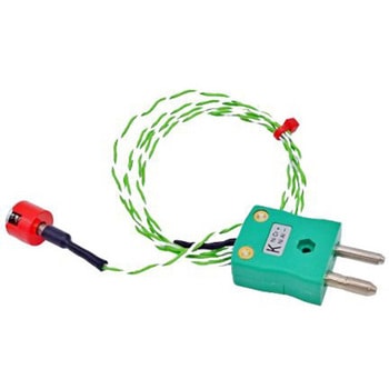 RS PRO ボタンマグネット熱電対センサ， ， Kタイプ， プローブ径:12.5mm， プローブ長さ:2m - RS PRO