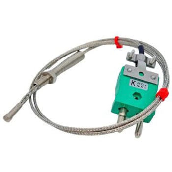 RS PRO ノズル熱電対センサ， ， Kタイプ， プローブ径:M6 x 1mm， プローブ長さ:1m RS PRO