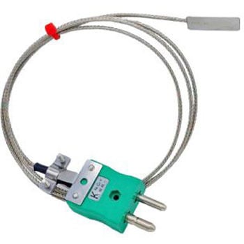 RS PRO リーフ型熱電対センサ， ， Kタイプ， プローブ径:13mm， プローブ長さ:1m RS PRO