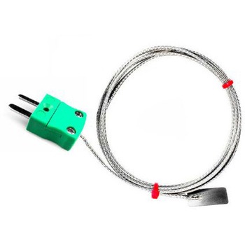 RS PRO リーフ型熱電対センサ， ， Kタイプ， プローブ径:13mm， プローブ長さ:2m RS PRO
