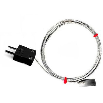 RS PRO リーフ型熱電対センサ， ， Jタイプ， プローブ径:13mm， プローブ長さ:2m RS PRO