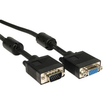 50CM VGA/SVGA HD15 M-M CABLE - BLACK RS PRO