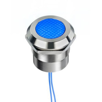 RS PRO パイロットランプ， 12 → 24V ac/dc， 青， 実装ホールサイズ:25mm RS PRO